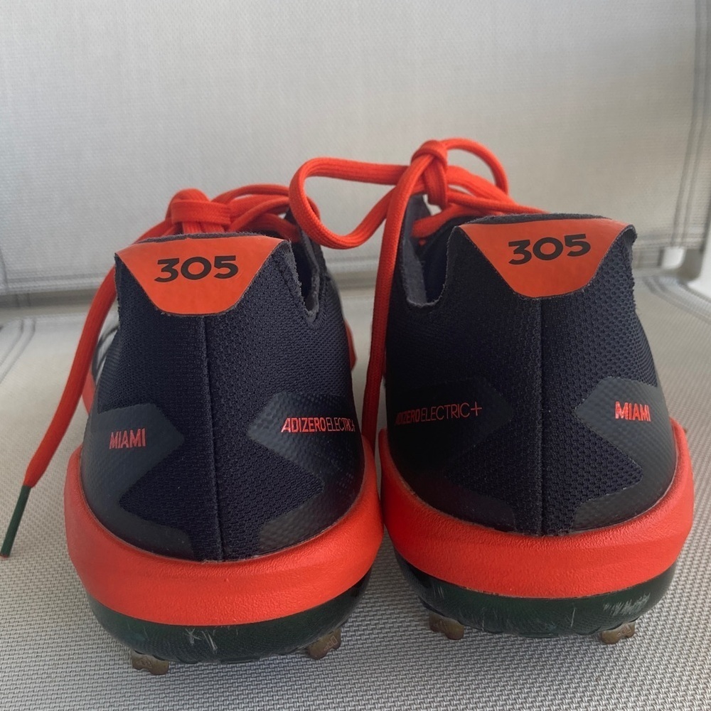 Adidas Black and Orange Athletic Shoes - Picture 2 of 8